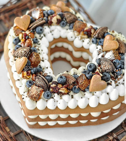 recette letter cake ou gâteau lettre, gateau d'anniversaire tendance -  Amour de cuisine, Recette