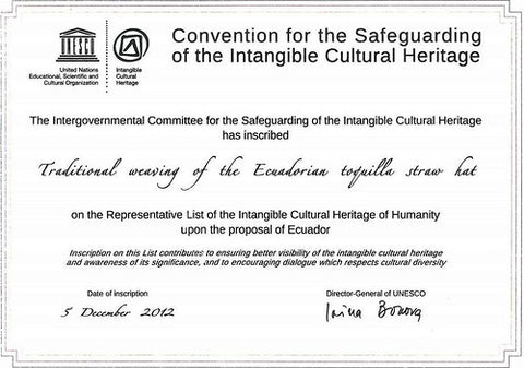 UNESCO certification 