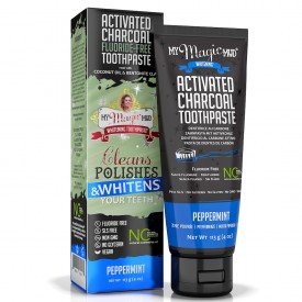 my magic mud activated charcoal toothpaste