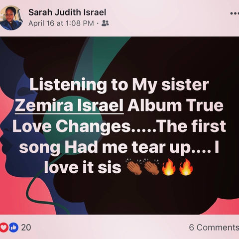 Zemira Israel TLC True Love Changes album