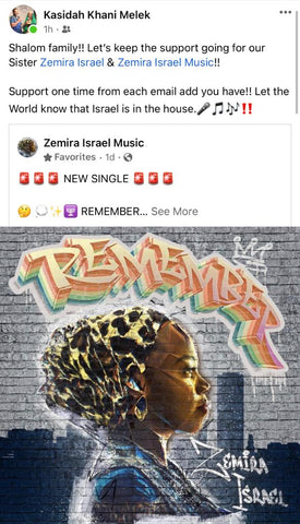 Zemira Israel Ztribe on Remember