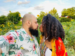 Bezaleel Israel and Zemira Israel on a dinner date in San Antonio Texas