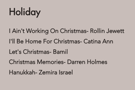 Holiday Zemira Israel Best Cover Song Zemira Israel Homegrown Music Awards
