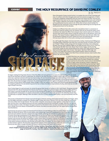 Gospel USA Article David Pic Conley, Preach Thurston Oneal and Zemira Israel 