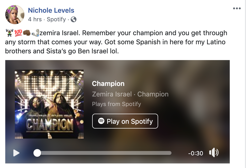 Reviews on Zemira Israel's #CHAMPION 2020 single