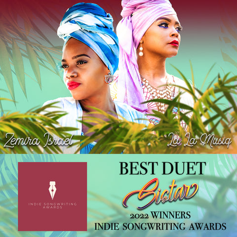 Zemira Israel and La La Musiq win The Indie Songwriting Awards for Fall 2022