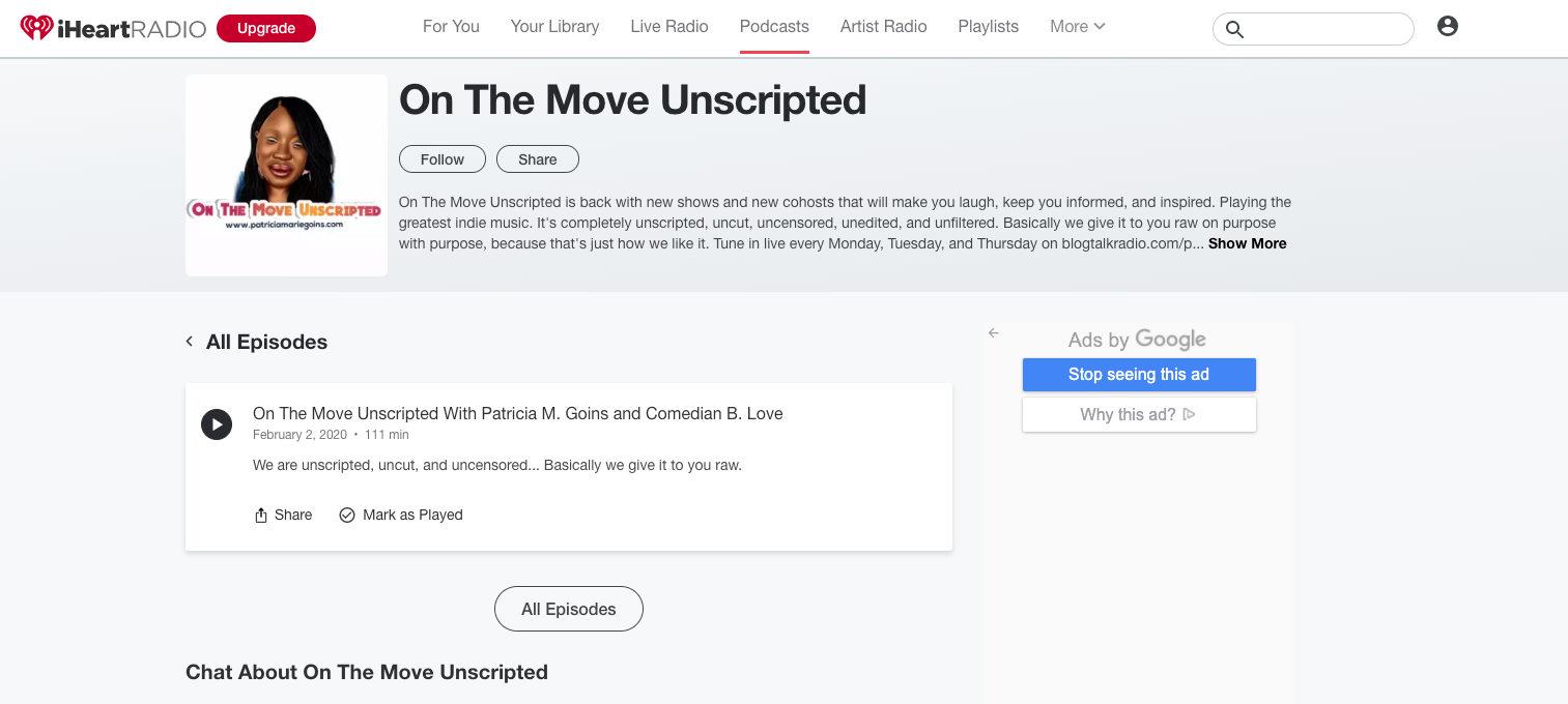 ZEMIRA ISRAEL INTERVIEW patricia goins books on the move radio show patricia goins