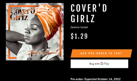 Zemira Israel Cover'd Girlz song preorder