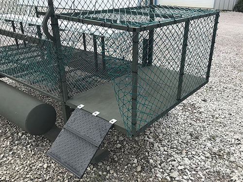Bolt-on Dog Platform with Ladder: $299