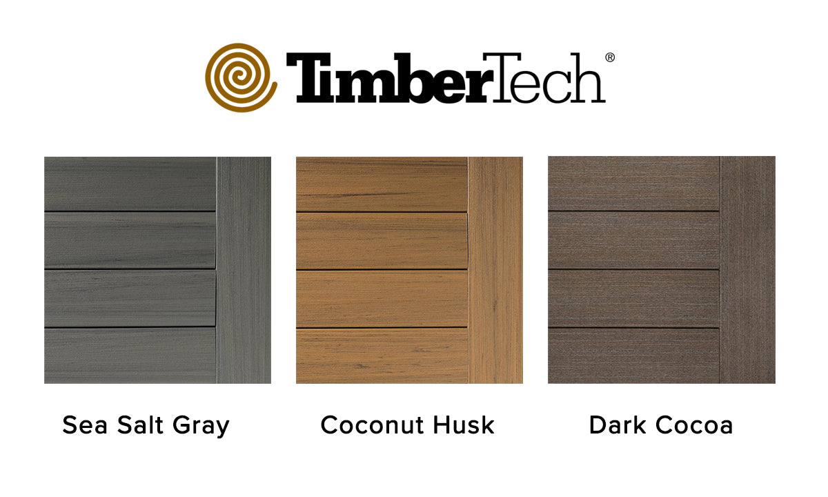 TimberTech decking colors