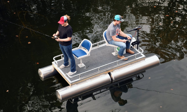 Diy Mini Pontoon Boat Kit Mini Pontoon Boat Pond King Pond King Inc