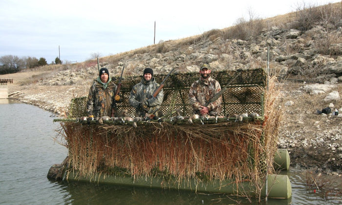 Duck Blinds, Duck Buster Duck Hunting Boat
