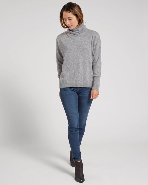The $79 Mongolian Cashmere High Mockneck Sweater – Last Brand