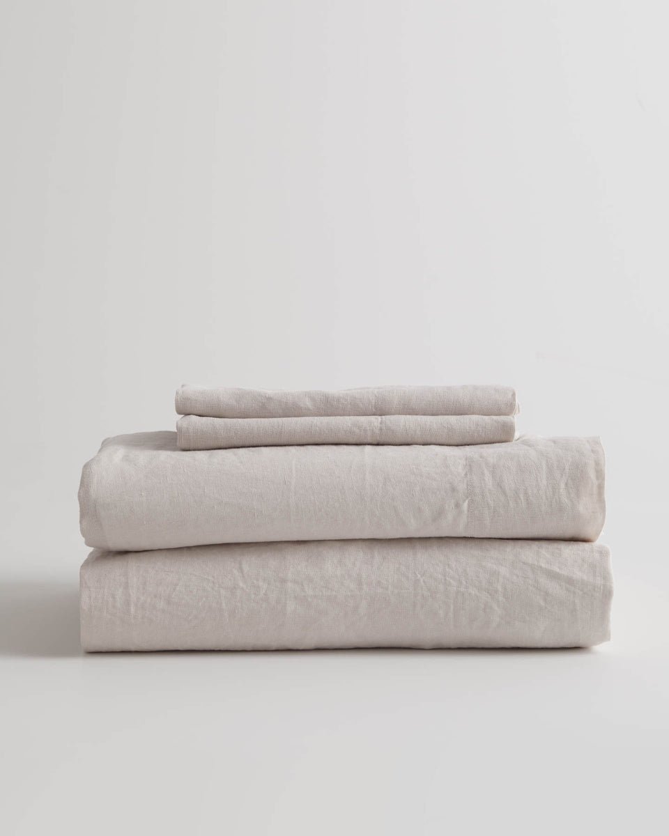 European Linen Sheet Set