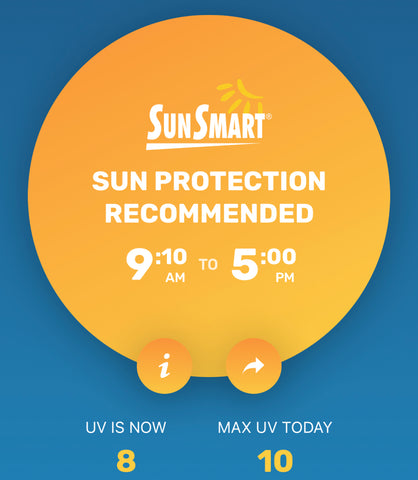 Sun smart app screenshot