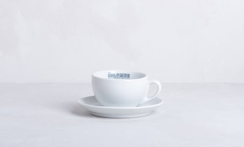 Cafe Latte Mug + Saucer