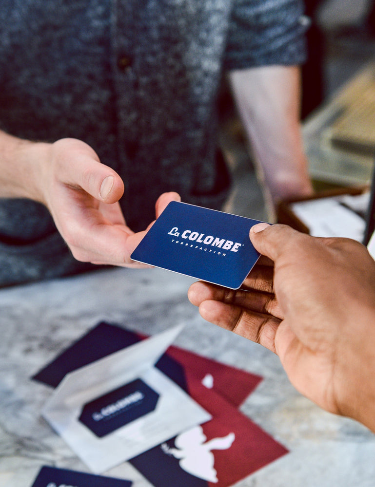 Cafe Gift Card La Colombe Coffee Roasters