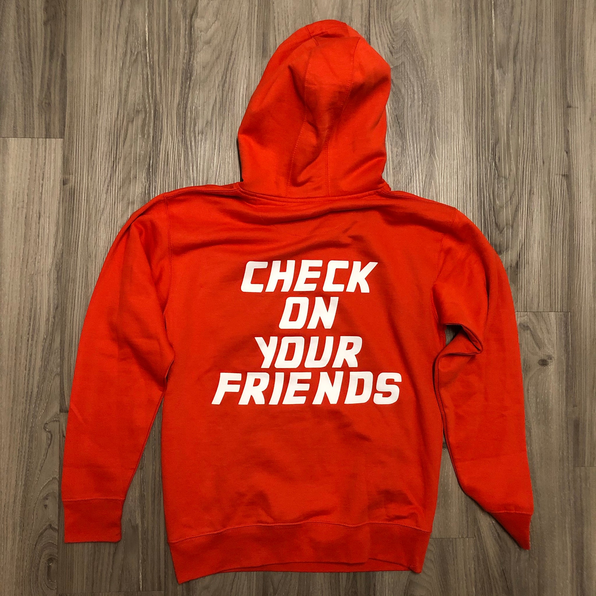 check on your friends hoodie