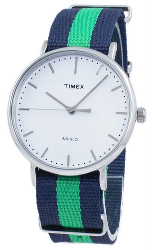 Timex Weekender Fairfield Indiglo Quartz TW2P90800 Unisex Watch