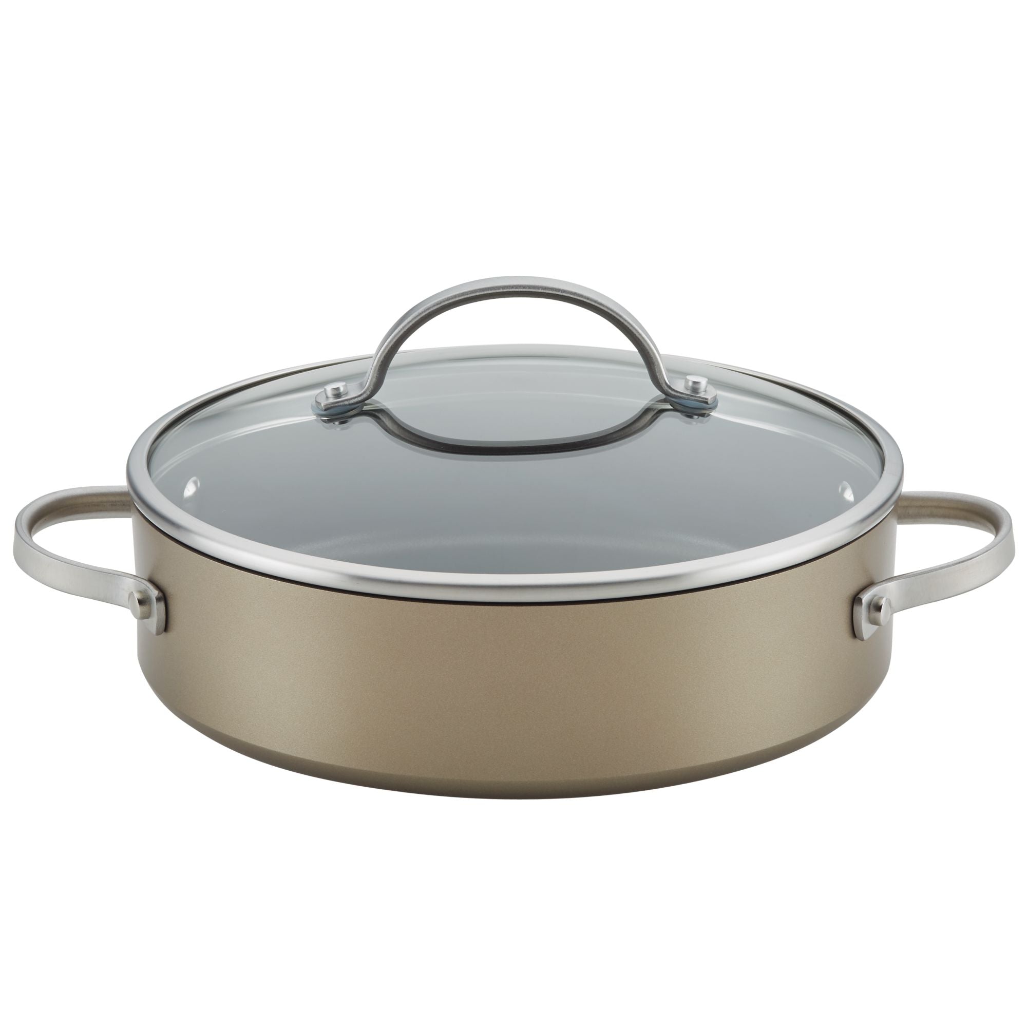 14.5-Inch Open Skillet with Helper Handle – Anolon