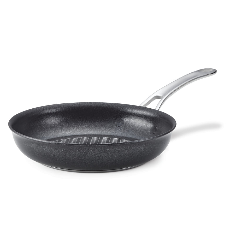 3-Quart Stainless Steel and Hybrid Nonstick Saute Pan with Lid