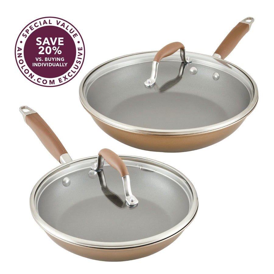 Anolon 8.5 Open Skillet in Bronze