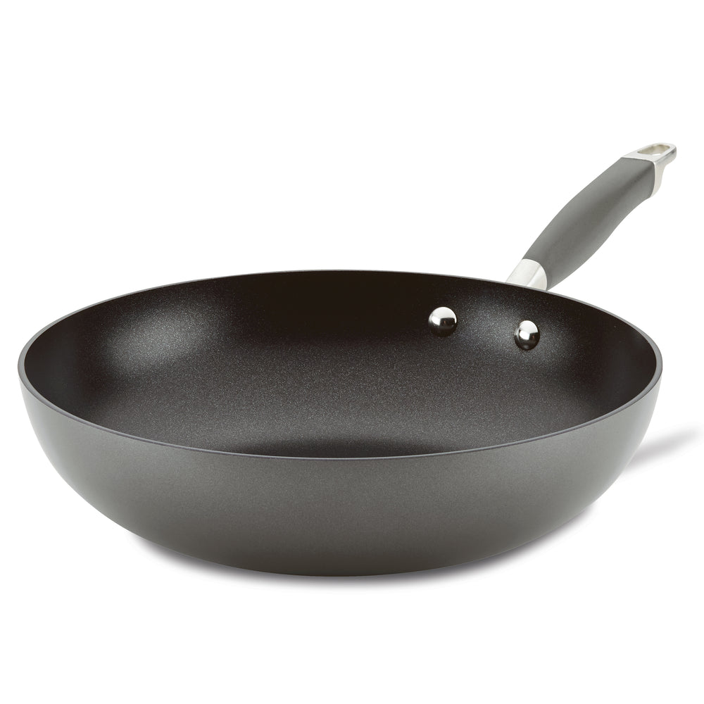 Chef's Classic™ Nonstick Hard Anodized 12.5 Stir Fry Pan 