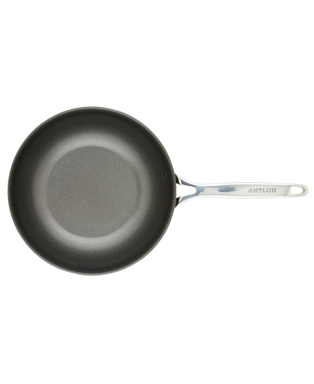 Chef's Classic™ Nonstick Hard Anodized 12.5 Stir Fry Pan 