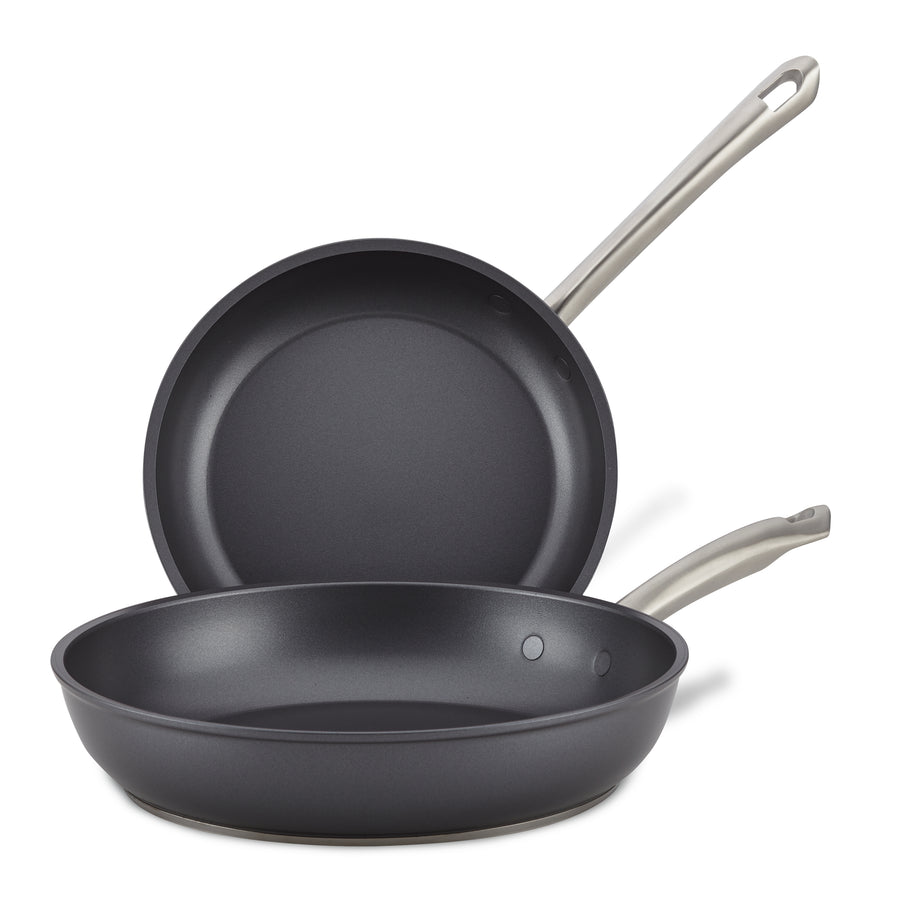 Premier™ Hard-Anodized Nonstick Frying Pan Set, 8-Inch and 10-Inch Frying  Pans