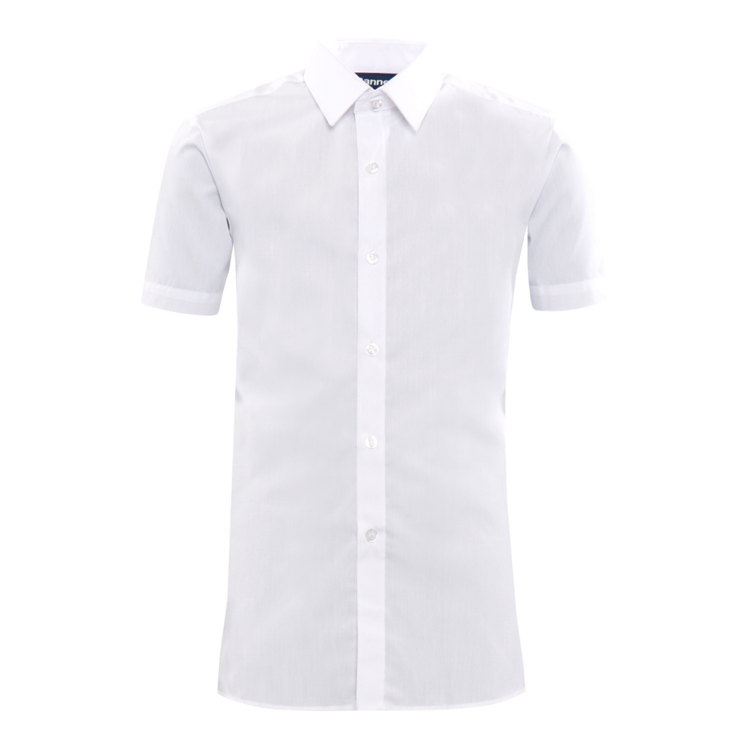 Plain White Shirt S/S