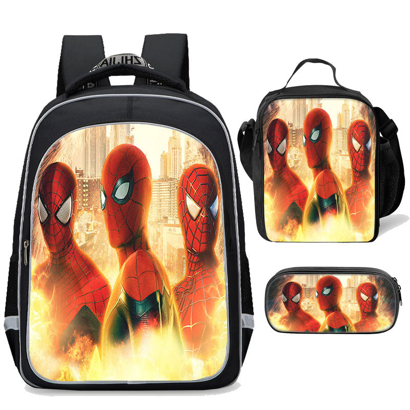 3 in 1 Spider-Man No Way Home Backpack Set with Pencil Case Lunch Bag ...