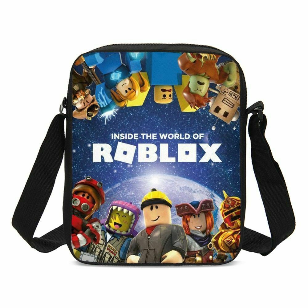 Casual Stylish Roblox School Backpack Lunch Box Sling Bag Pencil Bag Firstcorset - roblox backpack with lunchbox and pencil case