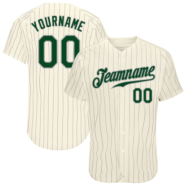 Custom Cream Navy Strip Baseball Jerseys Women's Men's Youth –  CustomJerseysPro