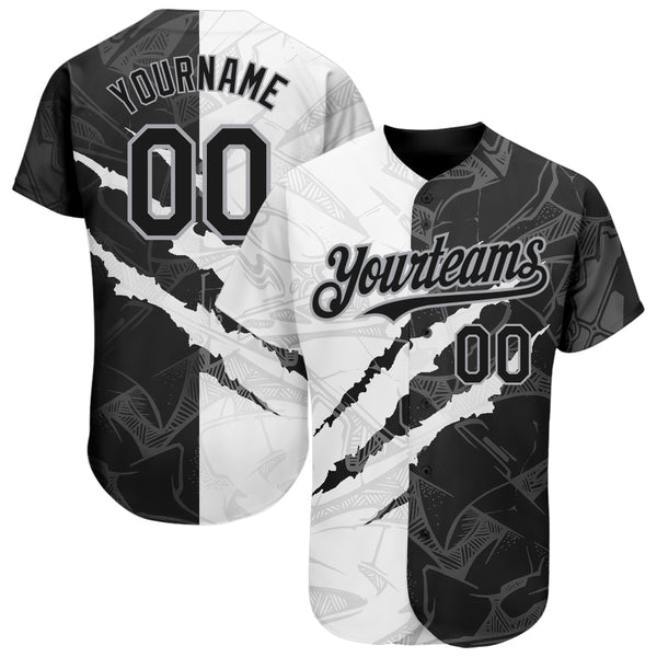 Custom Camo Baseball Jersey Kelly Green-Black Authentic Salute To