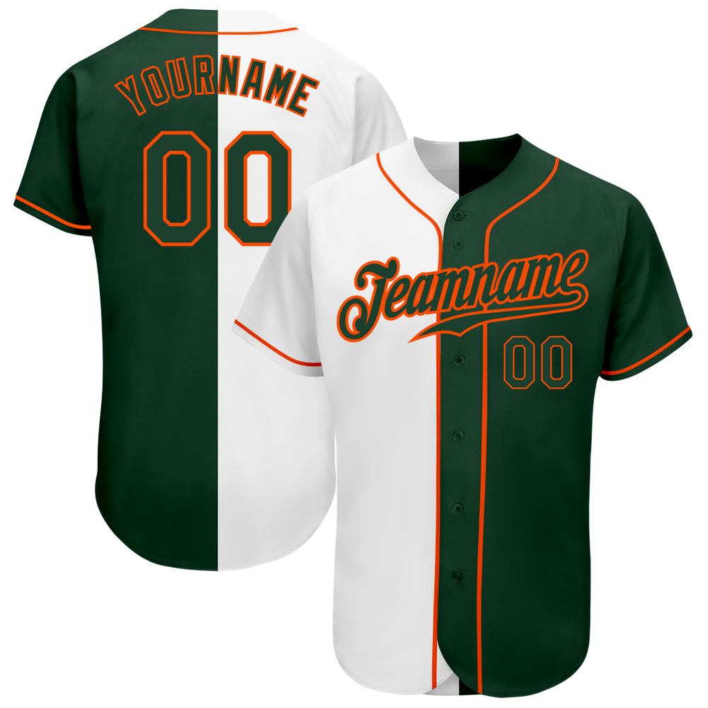 Custom Baseball Split Jerseys - Custom Baseball Half and Half Jerseys ...