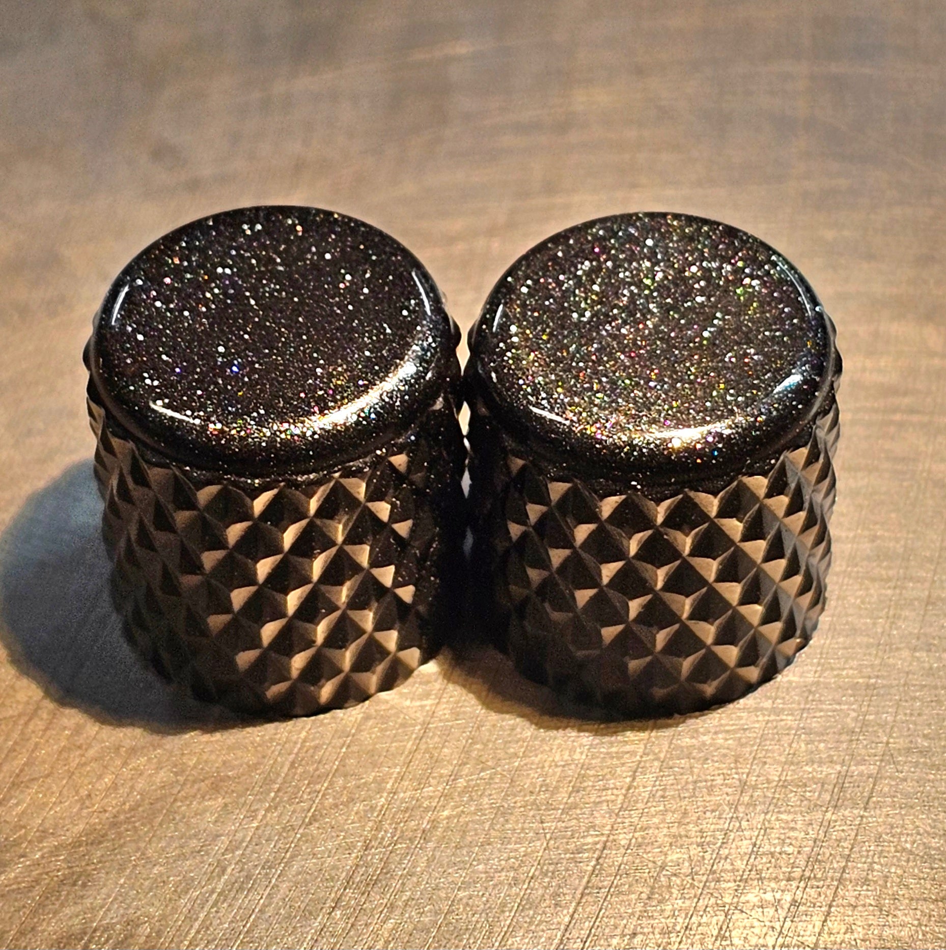 Heavy Knurled Flat Top Barrel Knobs
