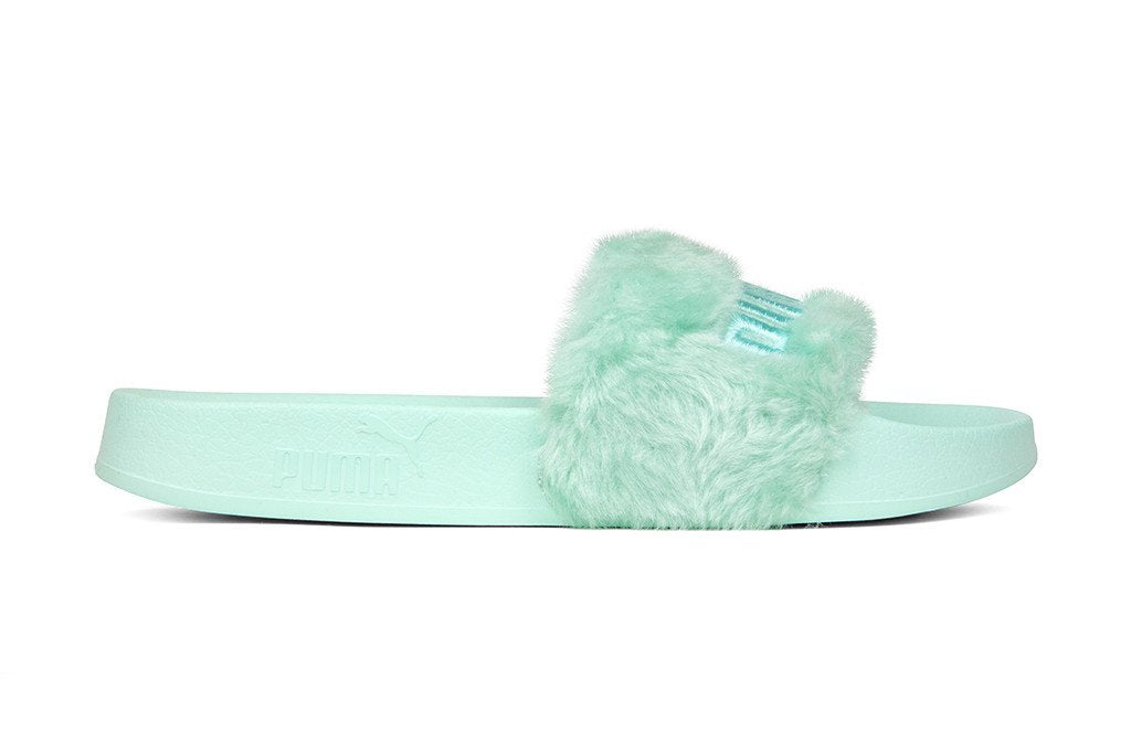 fenty fur sliders