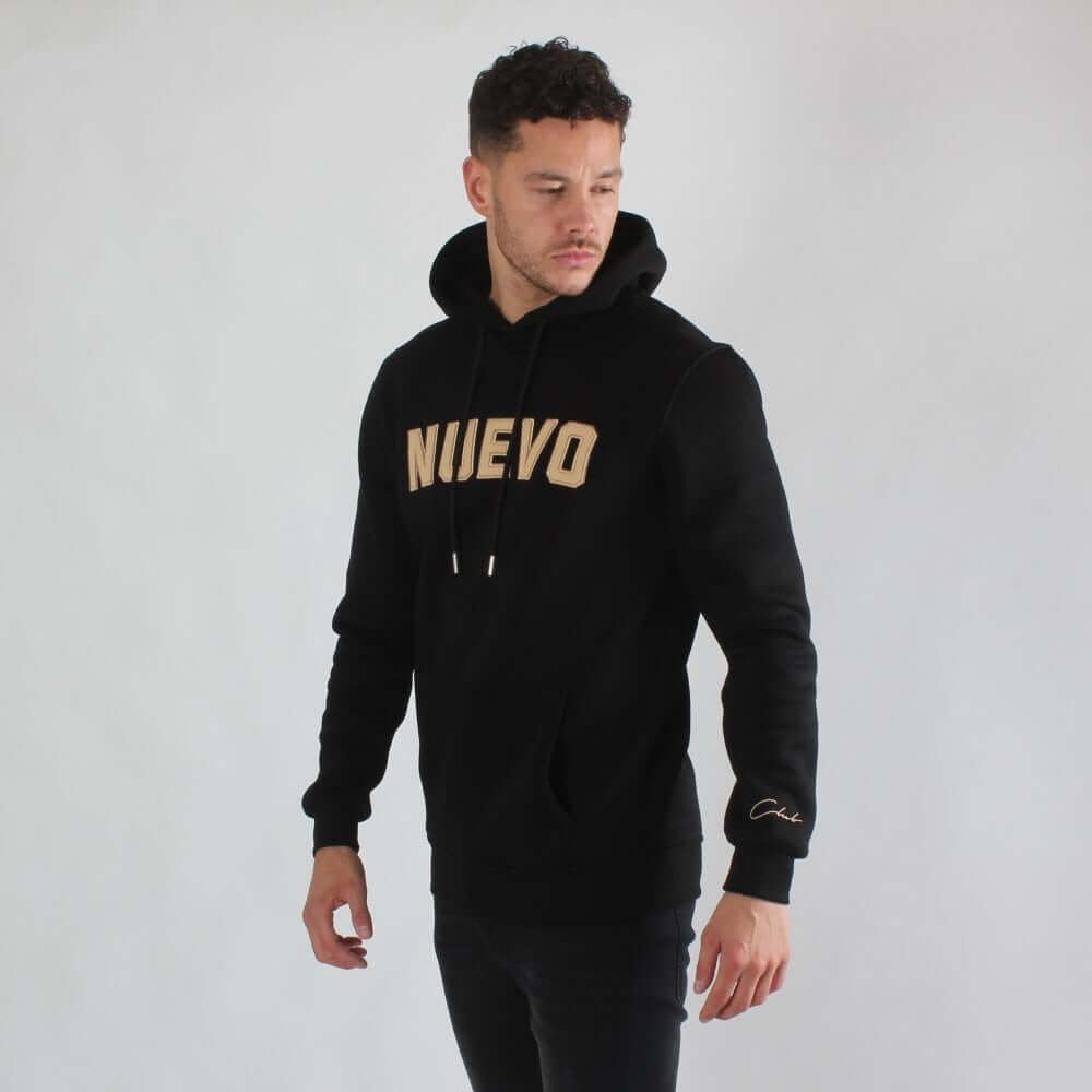 champion hoodie gold and black