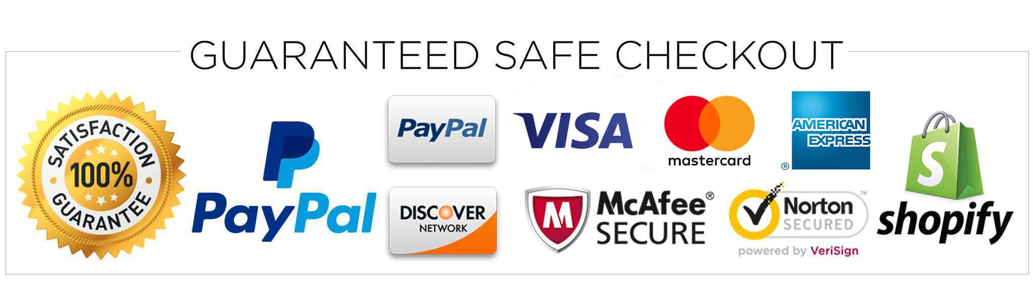 safe secured badge checkout payment