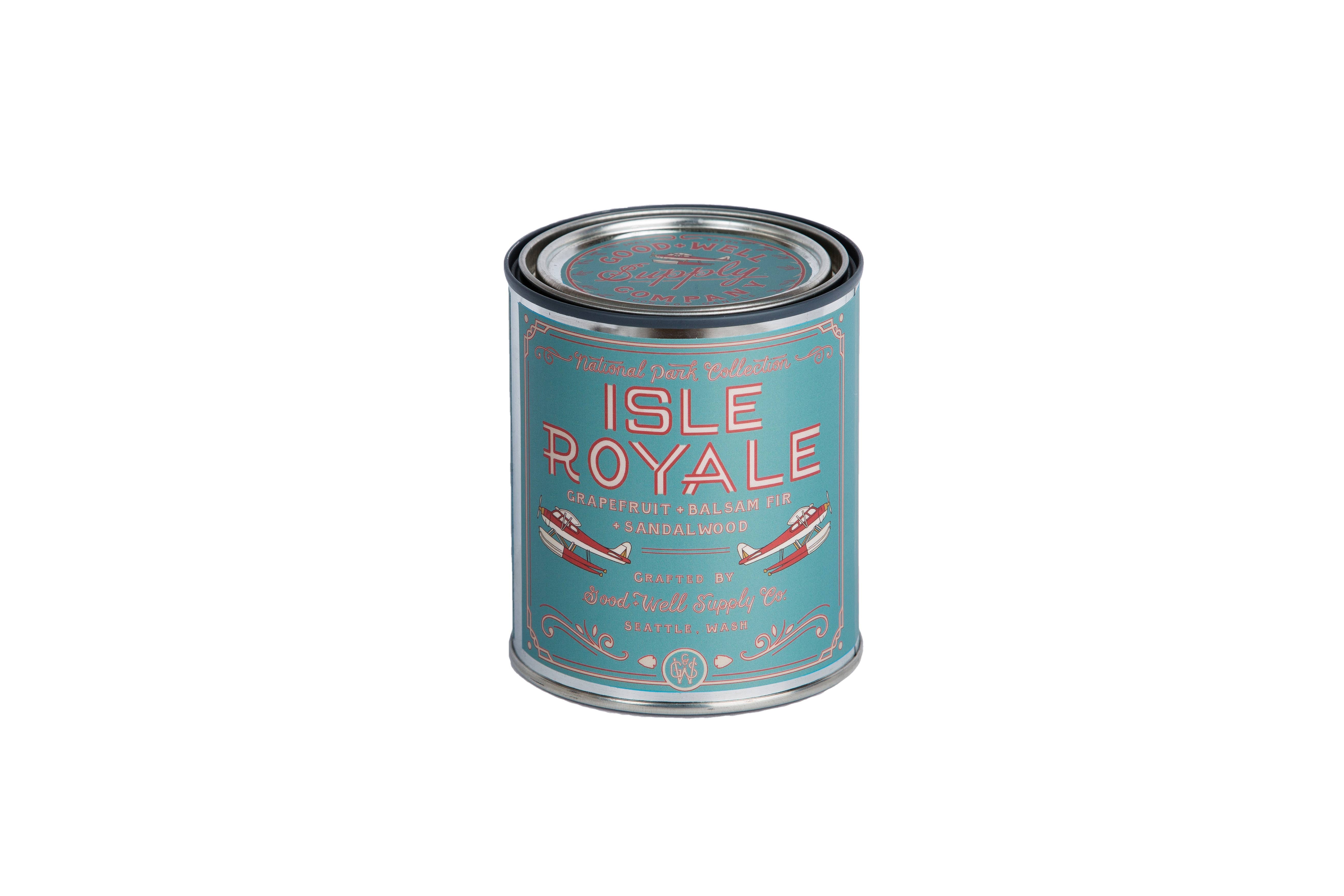 Good & Well Supply Co. - Isle Royale Candle - Grapefruit Balsam & Sandalwood