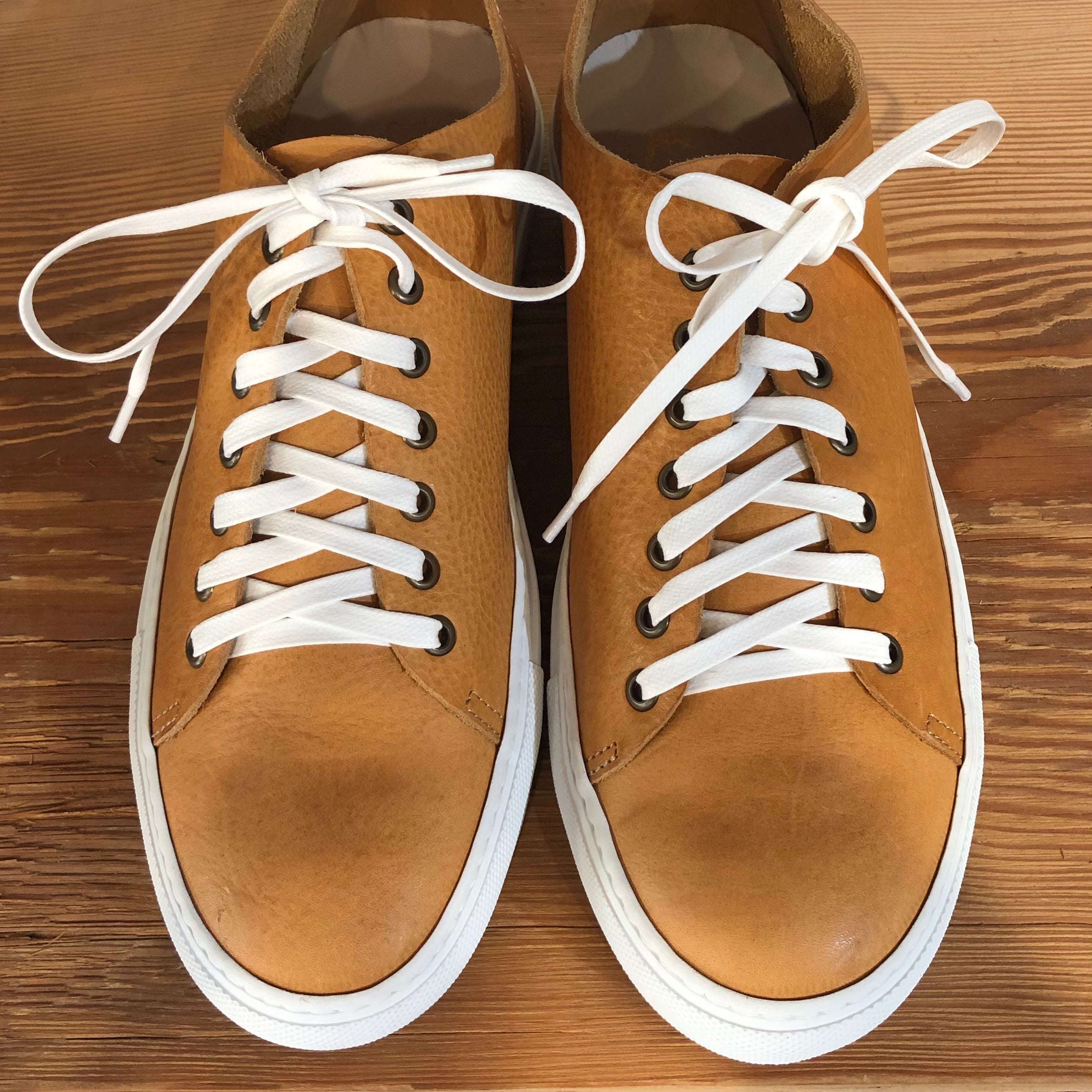 "The 63" Classic Low Sneaker - Natural Badalassi