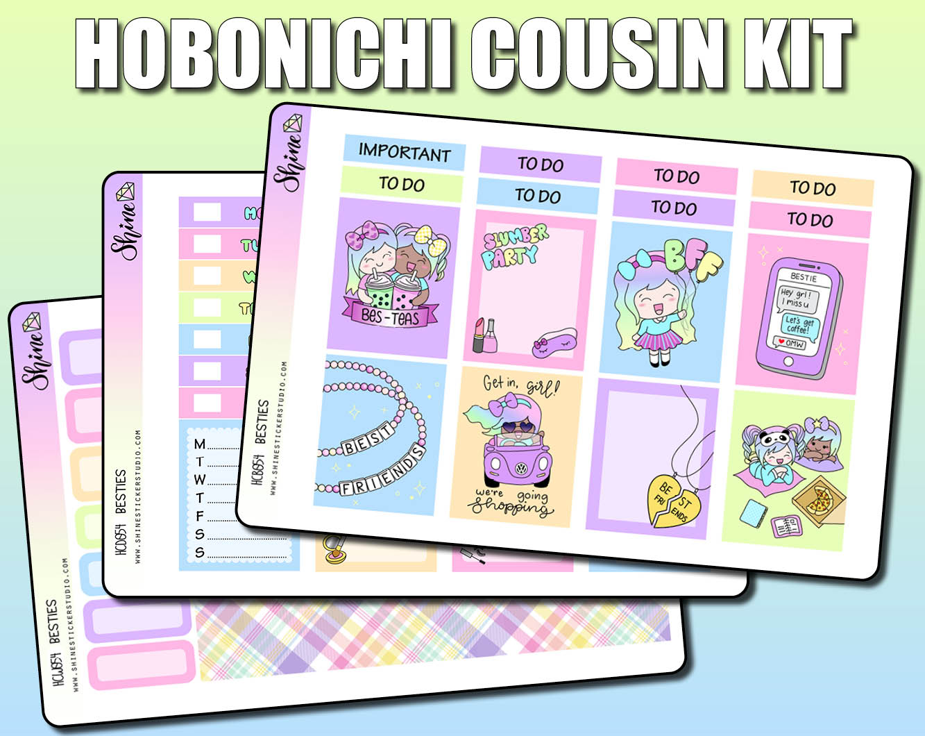 besties-hobonichi-cousin-sticker-kit