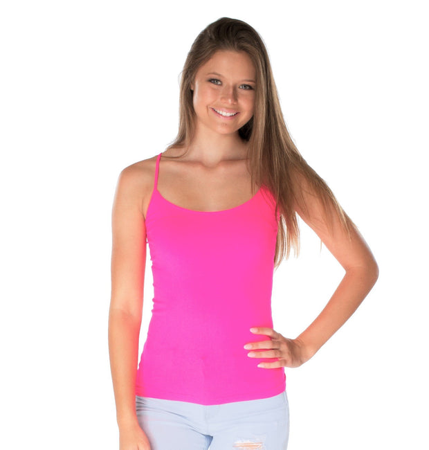 Solid Full Cami for Teens and Women