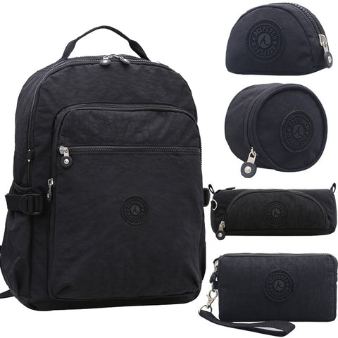 Mochila Aceperch Original + 4 Cases - FRETE GRÁTIS Preta