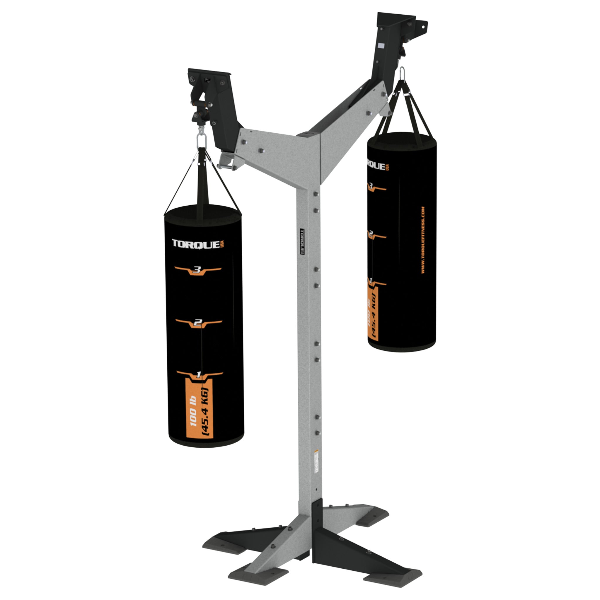 2 Sided Center Heavy Bag Stand Torque Fitness