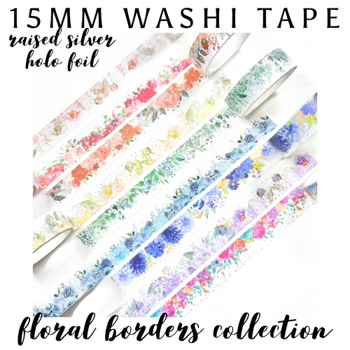 Raised Foil Washi Tape - Hanging Stars – Rose Colored Daze