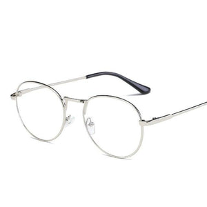 vintage clear frame glasses