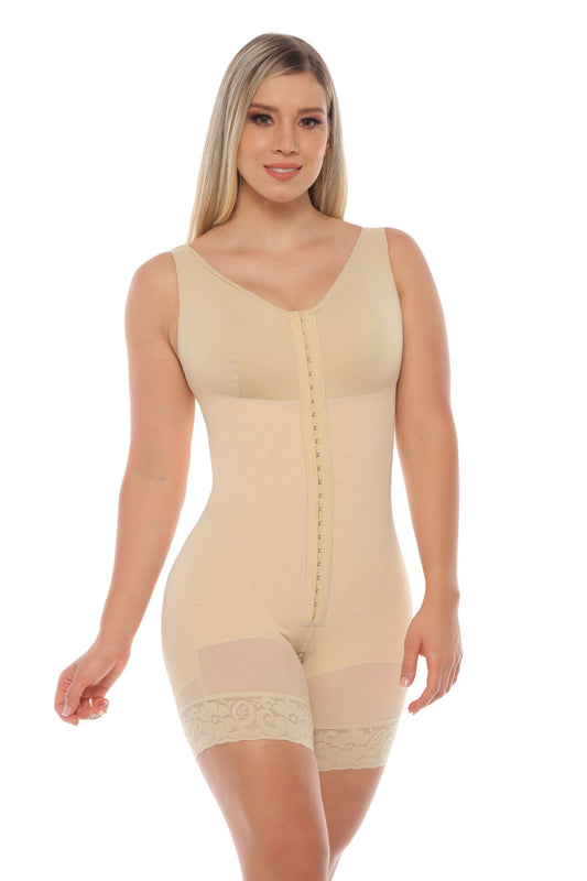 Hourglass Butt Lifter Shapewear BBL Knee Length Tummy Control V-Drive 7083  Bcurved