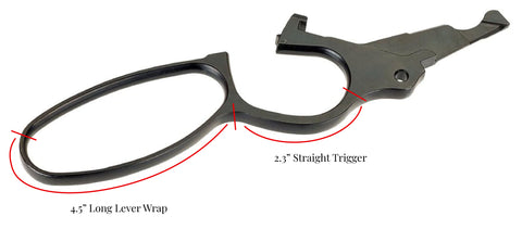 A guideline on how to measure for a Henry lever wrap kit