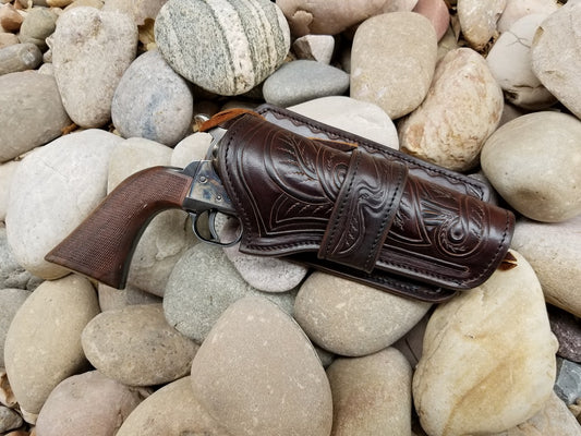 AZTEC SUNRISE SAA HOLSTER by HELLHOUND LEATHER CO – Hellhound Leather Co